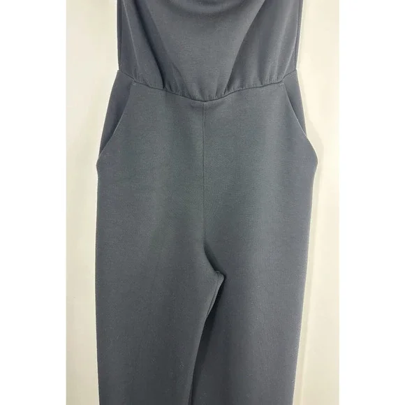 Spanx AirEssentials Strapless Jumpsuit Black Aireluxe Stretch 50771R Size Small - Picture 4 of 13